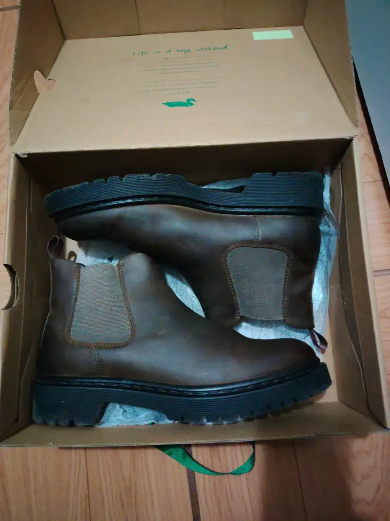 Botines de cuero marrón Chelsea rock Ford 42 - 1