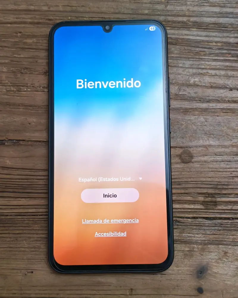 Teléfono inteligente pantalla grande