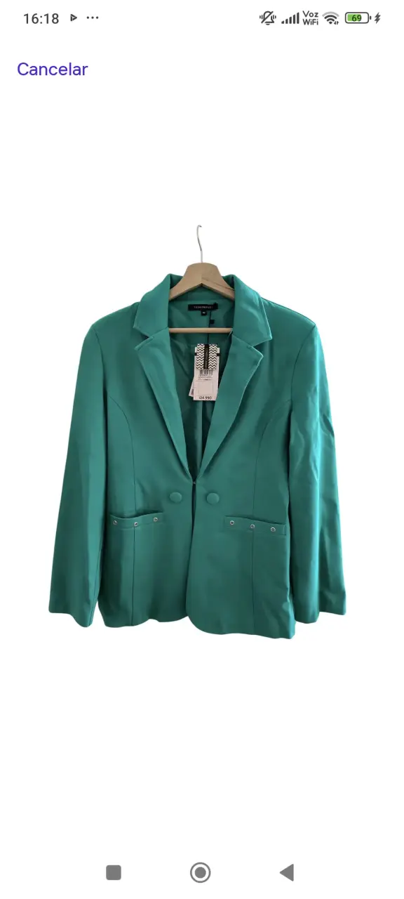 Blazer Calipso con botones - 1