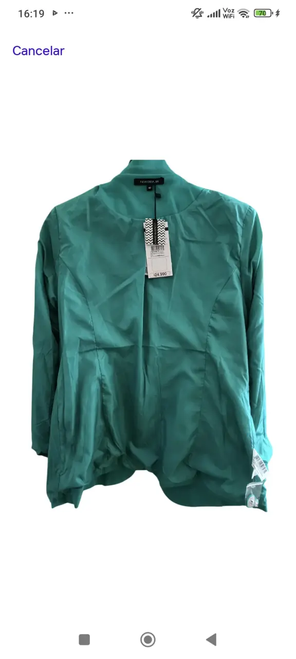 Blazer Calipso con botones - 3