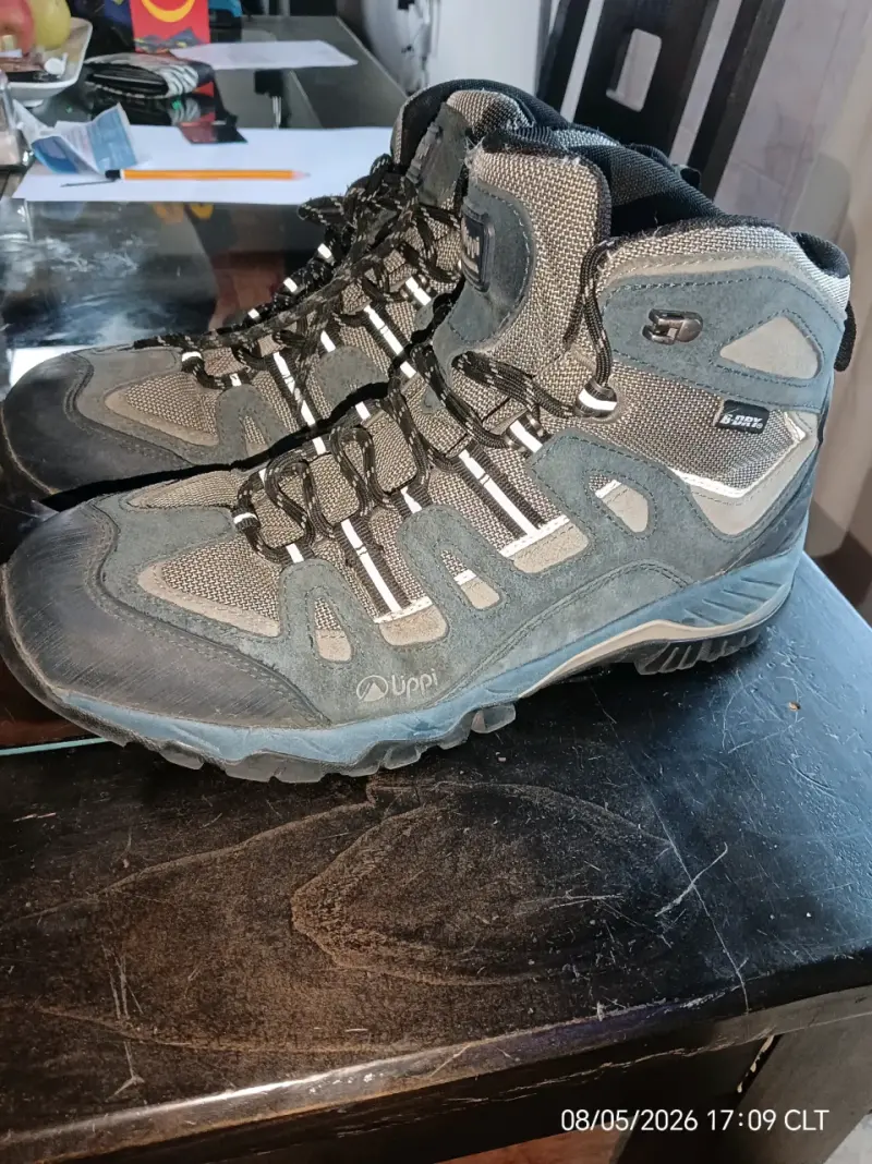 Botas de trekking impermeables grises - 1