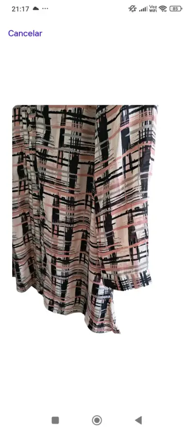Blusa estampada de manga 3/4 - miniatura 3