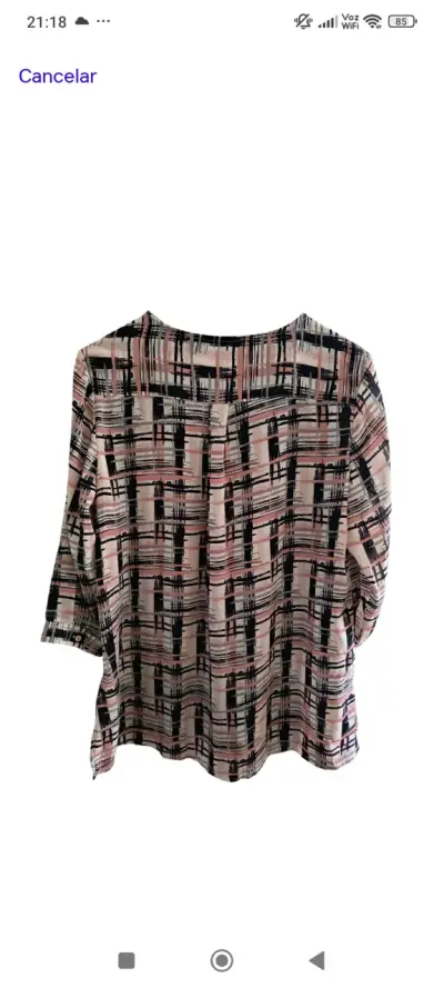 Blusa estampada de manga 3/4 - miniatura 5