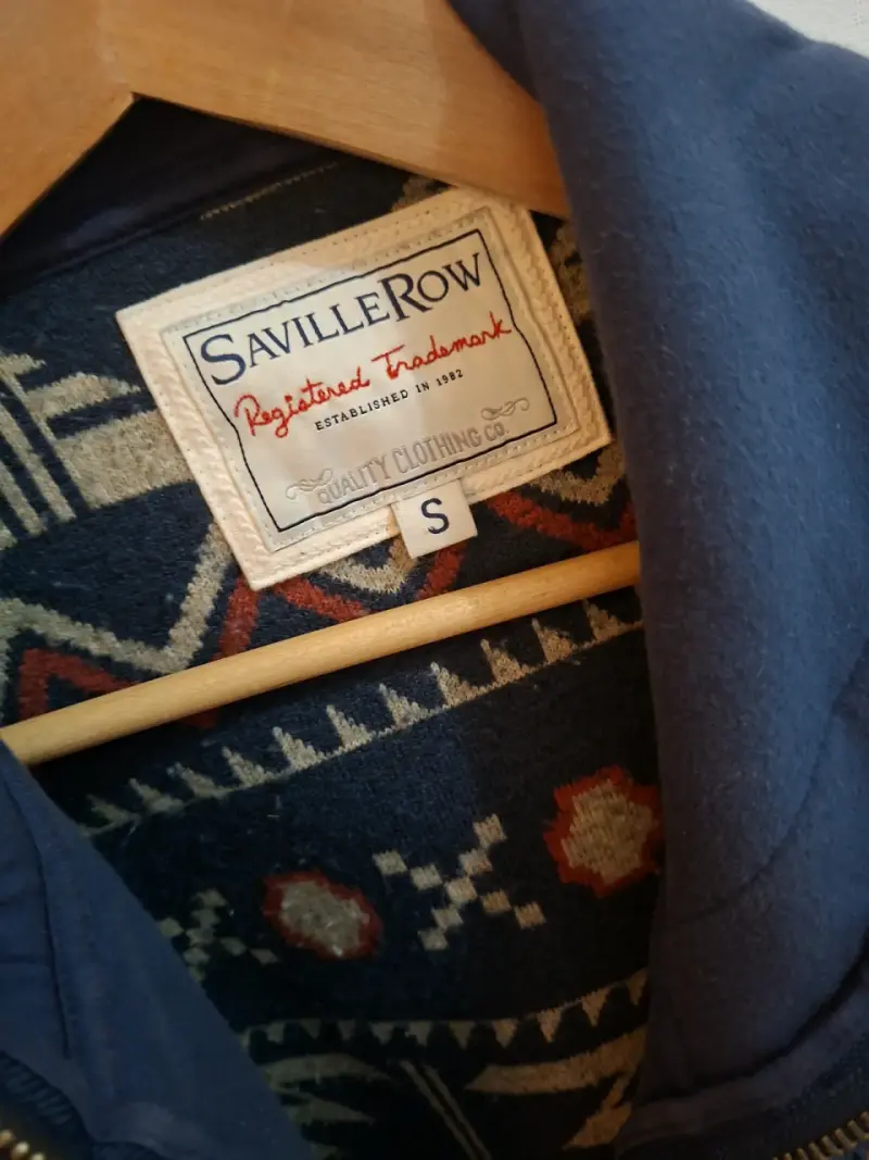 Chaqueta polar Saville Row estampada - 2