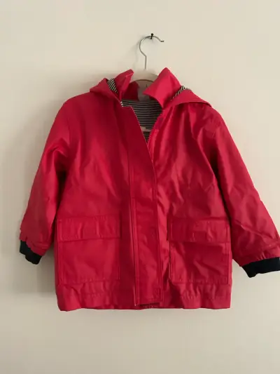 Parka roja para niños - 24 meses - miniatura 1