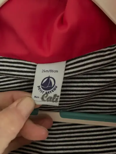 Parka roja para niños - 24 meses - miniatura 3