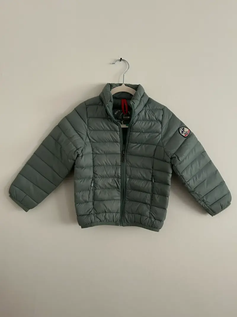 Chaqueta acolchada verde niño 2-3 años