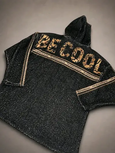 Chaqueta con capucha estampada de leopardo - miniatura 2