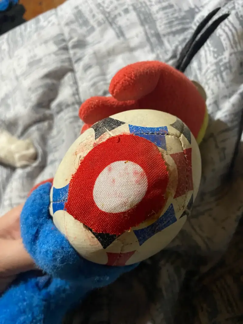 Peluche Francia 98 con balón - 4
