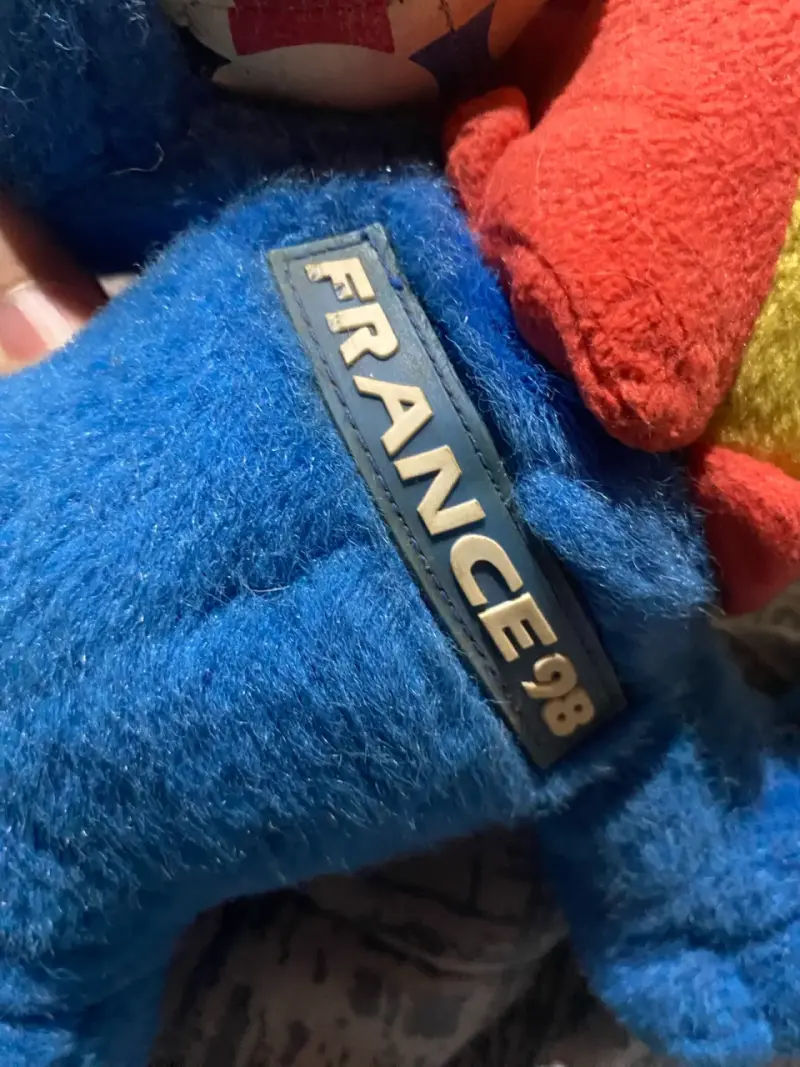 Peluche Francia 98 con balón - 5