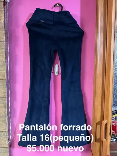 Pantalón forrado polar azul - miniatura 2