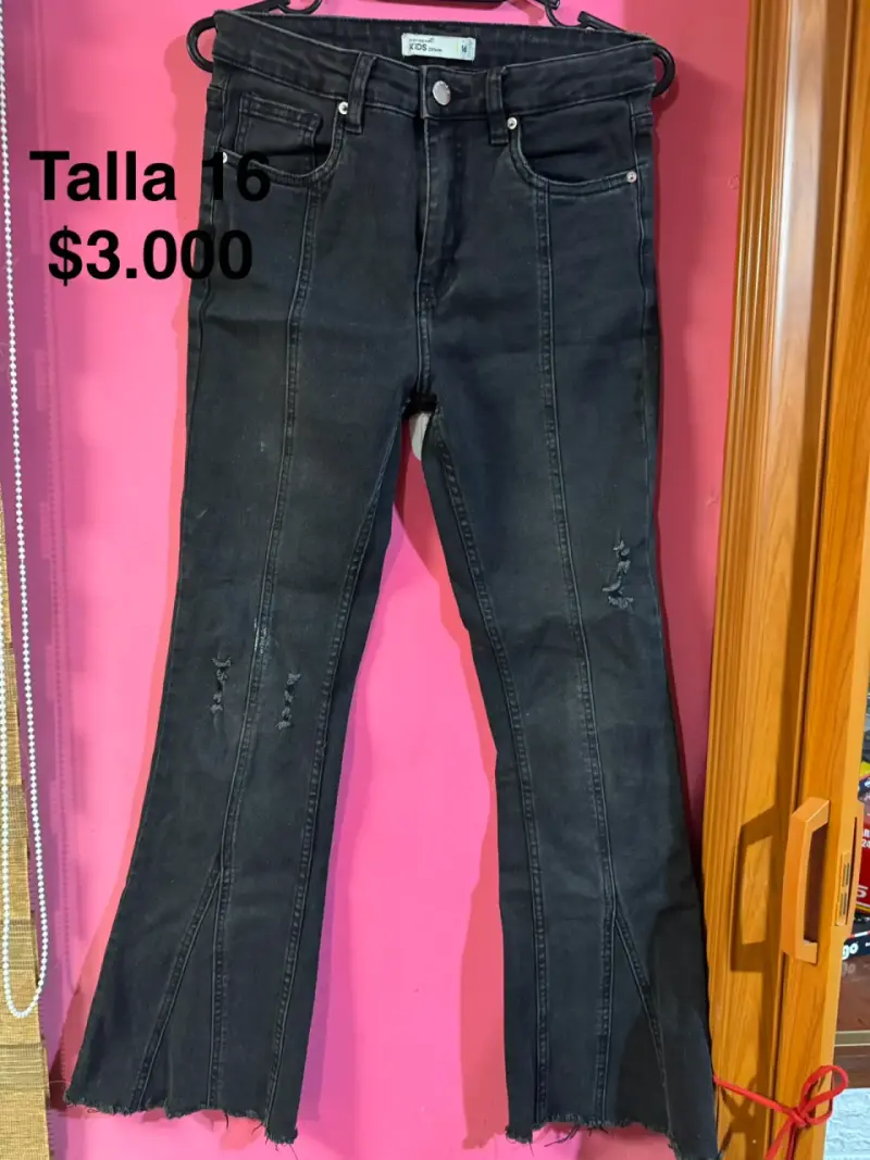 Pantalón forrado polar azul - 6