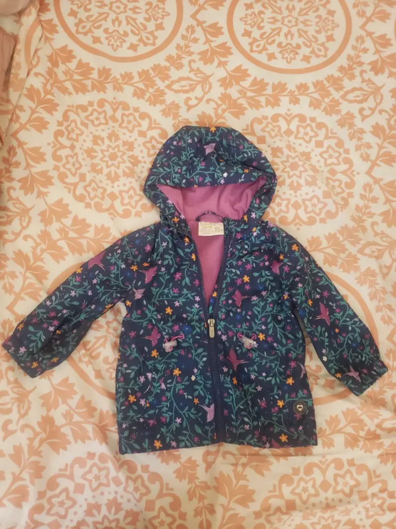 Chaqueta infantil impermeable 18meses