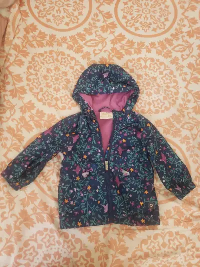 Chaqueta infantil impermeable 18meses - miniatura 1