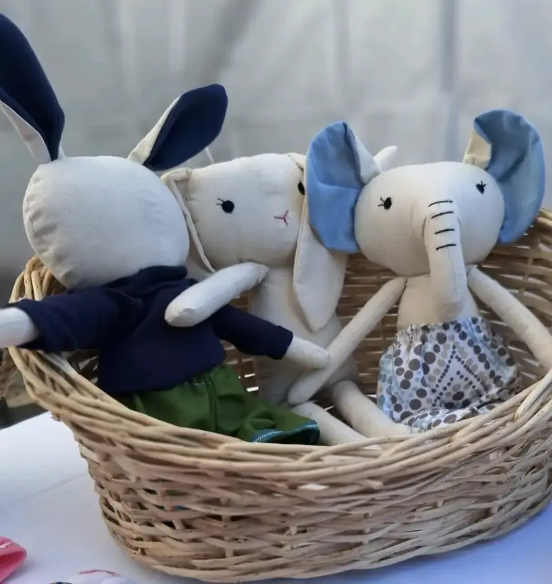 Muñecos de trapo, animalitos