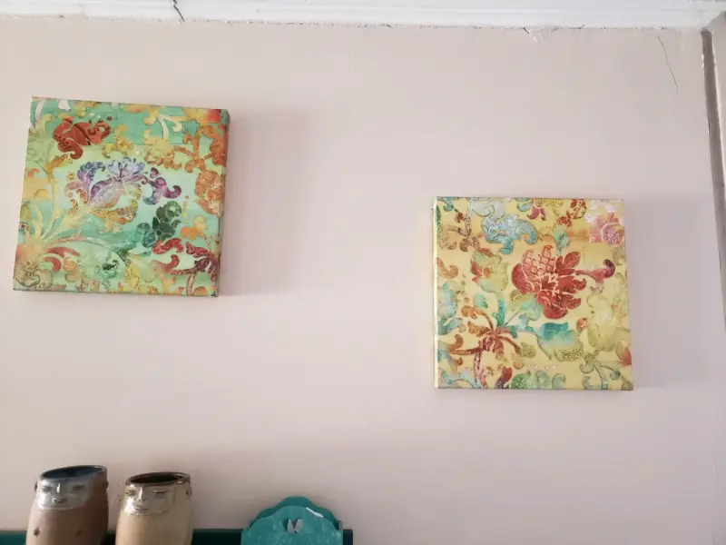 2 Cuadros decorativos 30x30