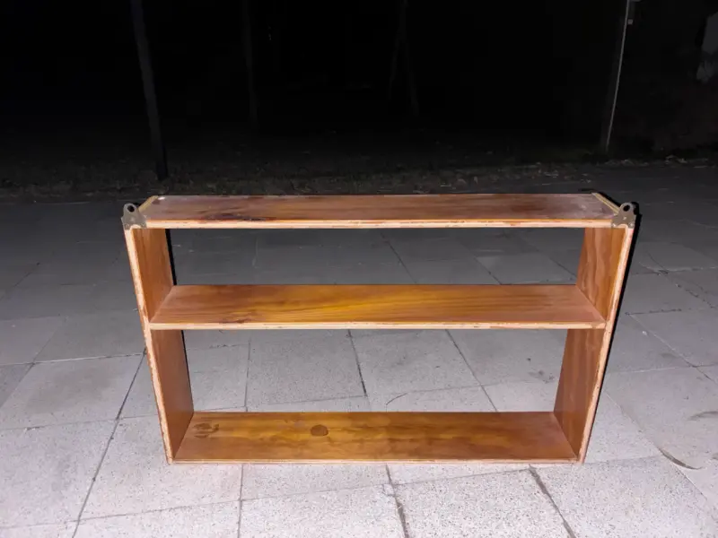 Repisa de madera con tres niveles - 4
