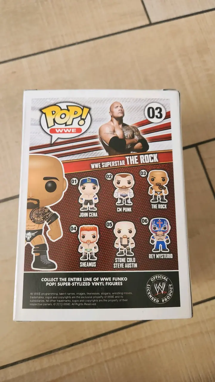 Figura Funko Pop WWE The Rock - 4