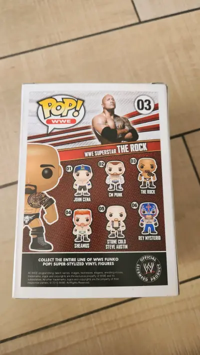 Figura Funko Pop WWE The Rock - miniatura 4