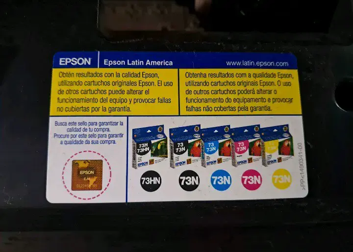 Impresora multifuncional Epson usada - 2
