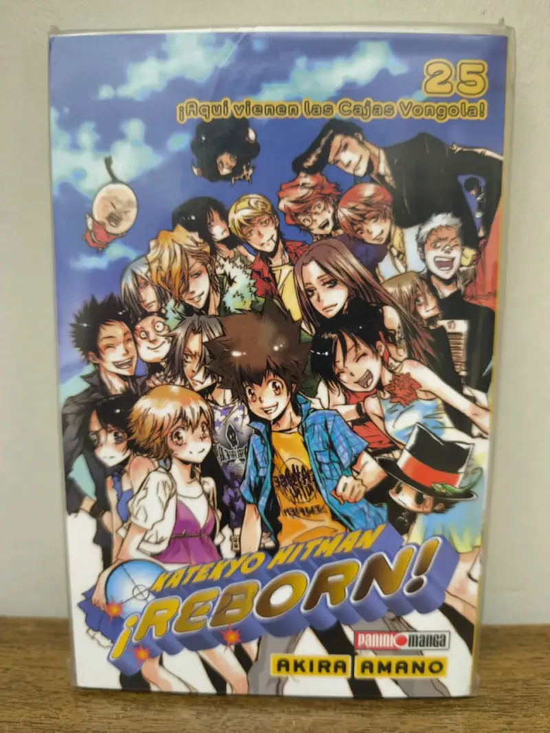 Katekyo Hitman Reborn! - #25 y #27 - Panini Mexico