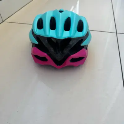 Casco ciclismo turquesa ventilado - miniatura 2
