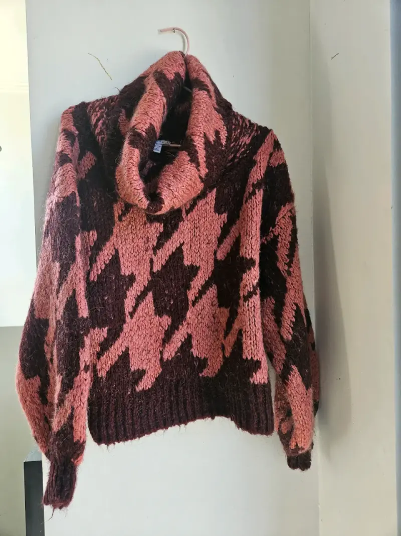 Chaleco Topshop rojo mixto - 2