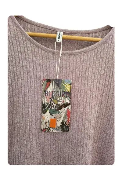 Suéter rosa de mujer nuevo - miniatura 4