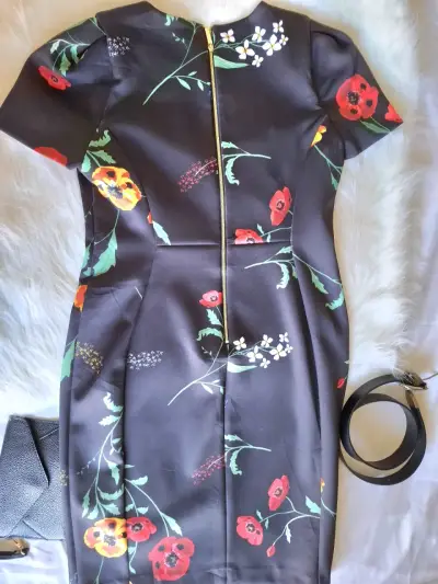 Vestido floral Calvin Klein - miniatura 2