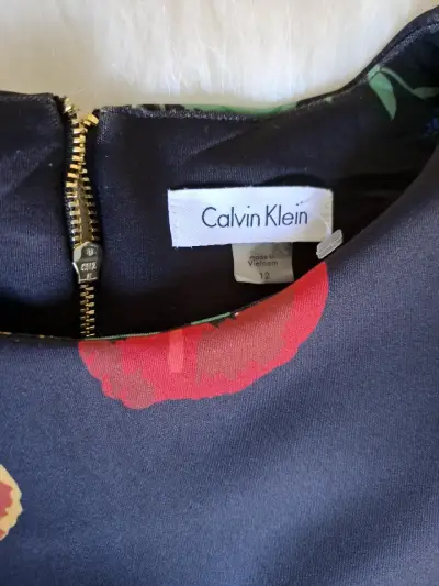 Vestido floral Calvin Klein - miniatura 3