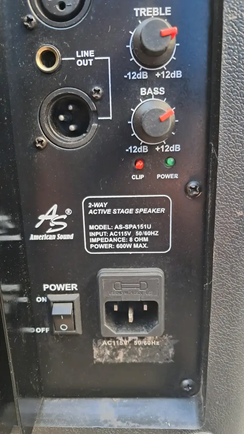 Parlantes de sonido portátil amplificados - 5