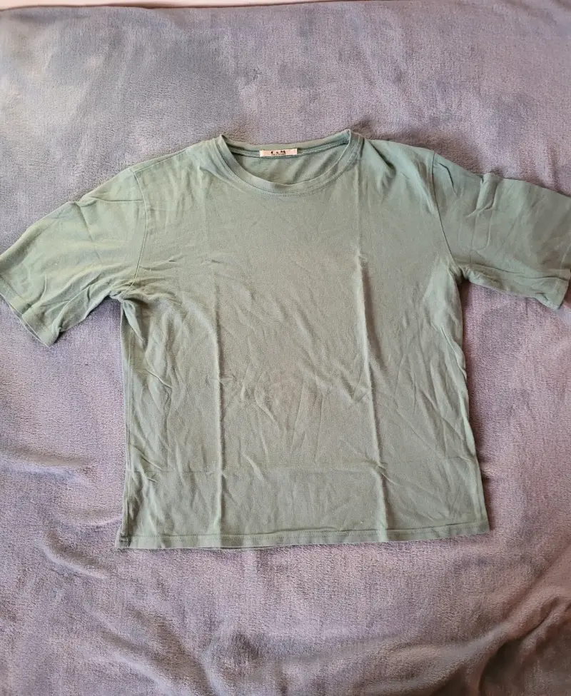 Polera verde básica