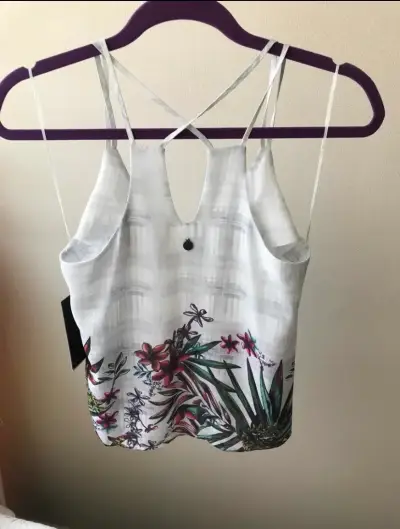 Polera IO estampada floral mujer - miniatura 2