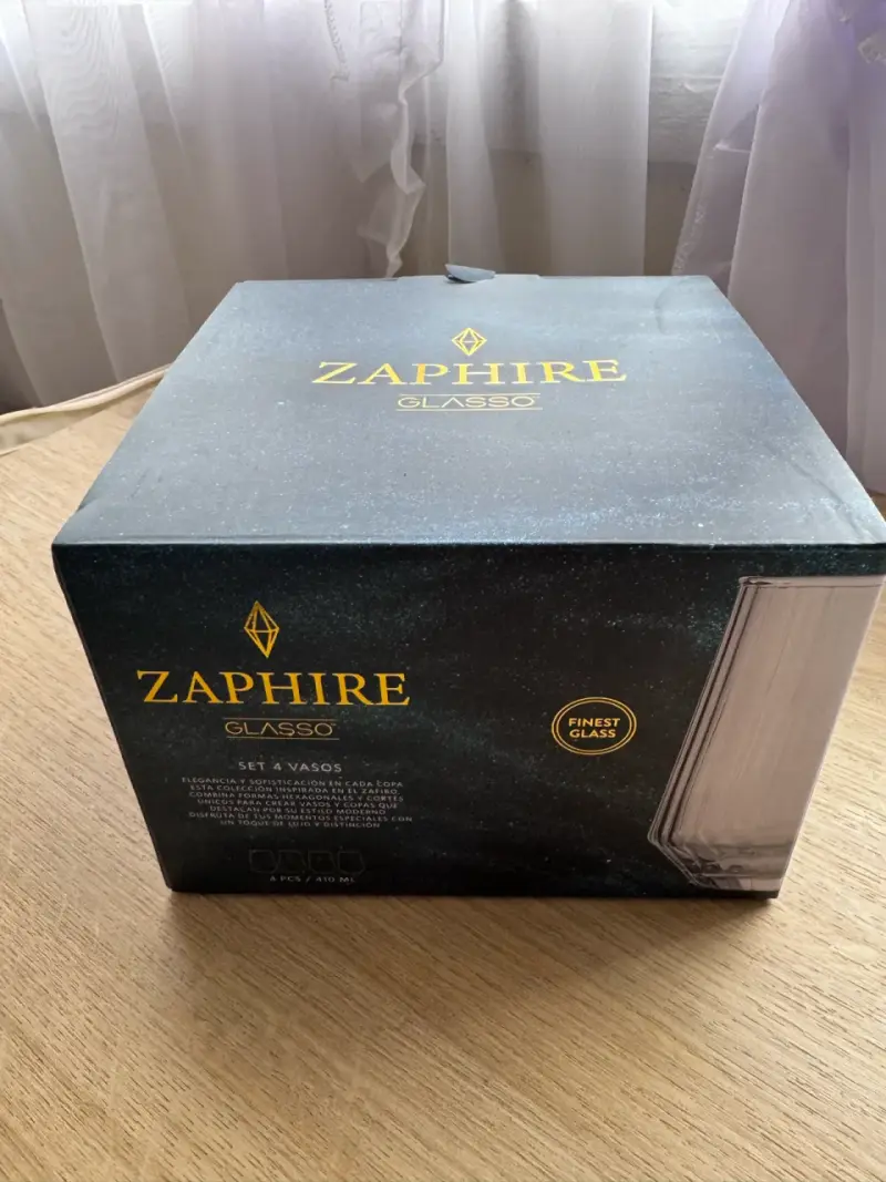 Set 4 vasos Zaphire Glasso