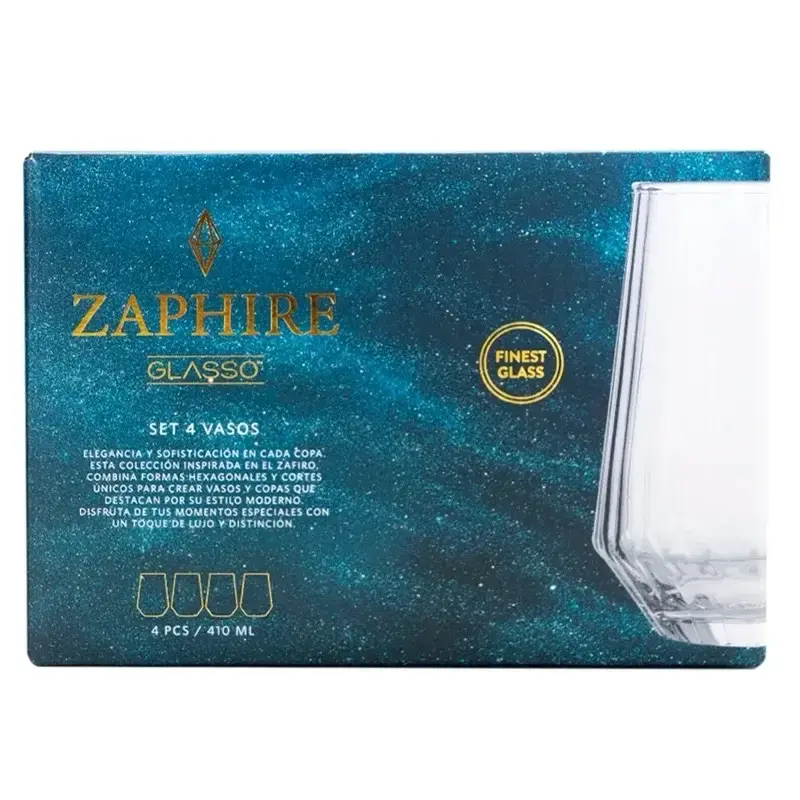 Set 4 vasos Zaphire Glasso - 3