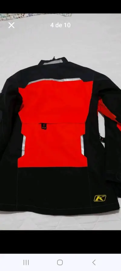 Chaqueta Gore-Tex negra y roja - miniatura 2