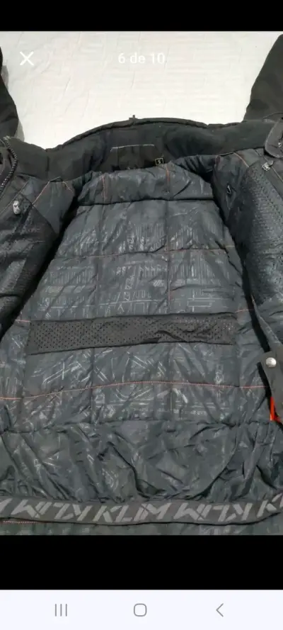 Chaqueta Gore-Tex negra y roja - miniatura 3