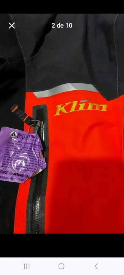 Chaqueta Gore-Tex negra y roja - miniatura 4