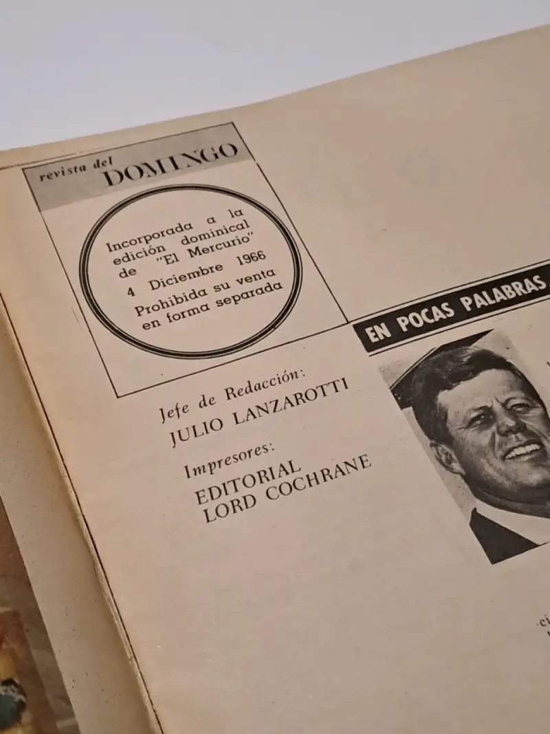 Revista del Domingo numero 1 año 1966 - 3