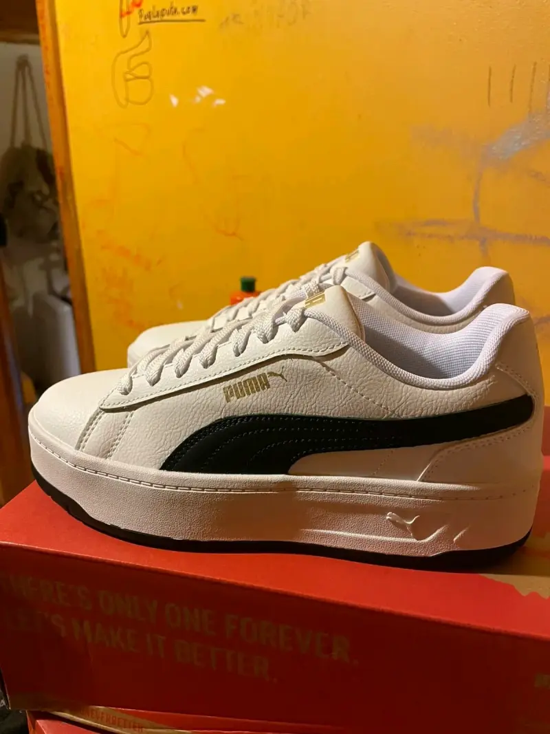 Zapatillas blancas Puma - 3