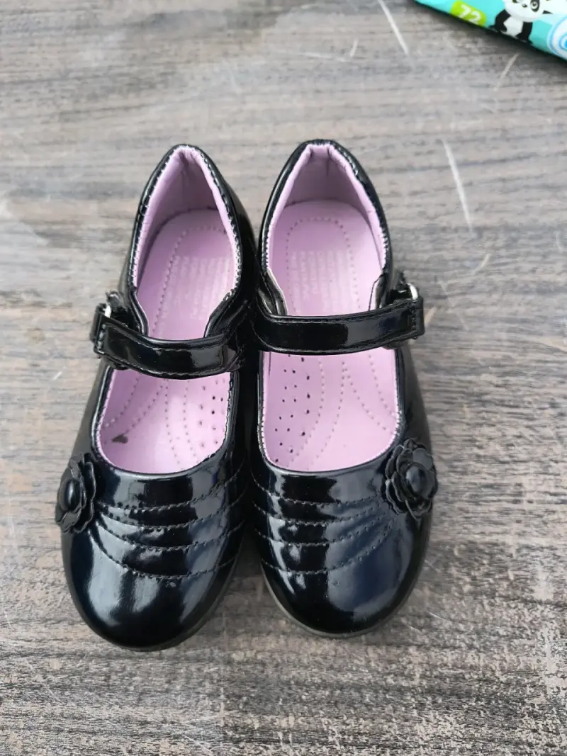 Zapatos charol negros para niñas - 1