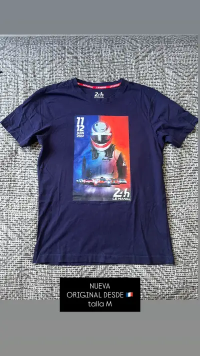 Polera original 24h Le Mans azul - miniatura 1