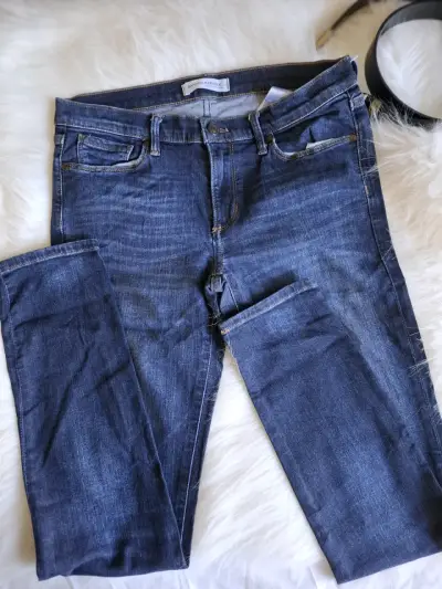 Jeans azul oscuro Banana Republic - miniatura 1