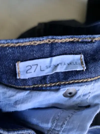 Jeans azul oscuro Banana Republic - miniatura 4