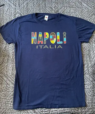 Polera Napoli Italia azul - miniatura 1