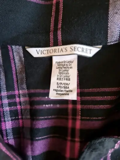 Camisa Victoria's Secret a cuadros rosados - miniatura 2