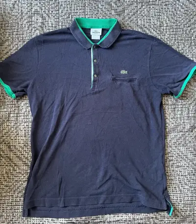Polera polo Lacoste azul - miniatura 1