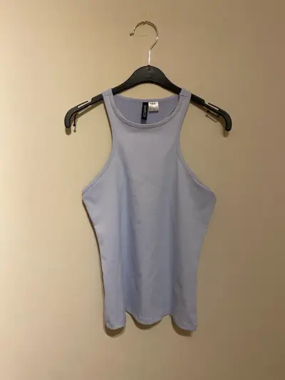 Polera sin mangas azul - miniatura 2