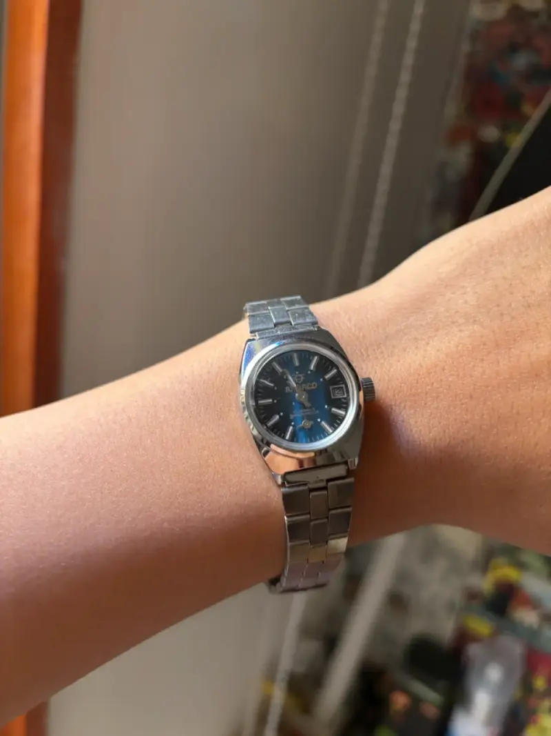Reloj metálico a cuerda - 3