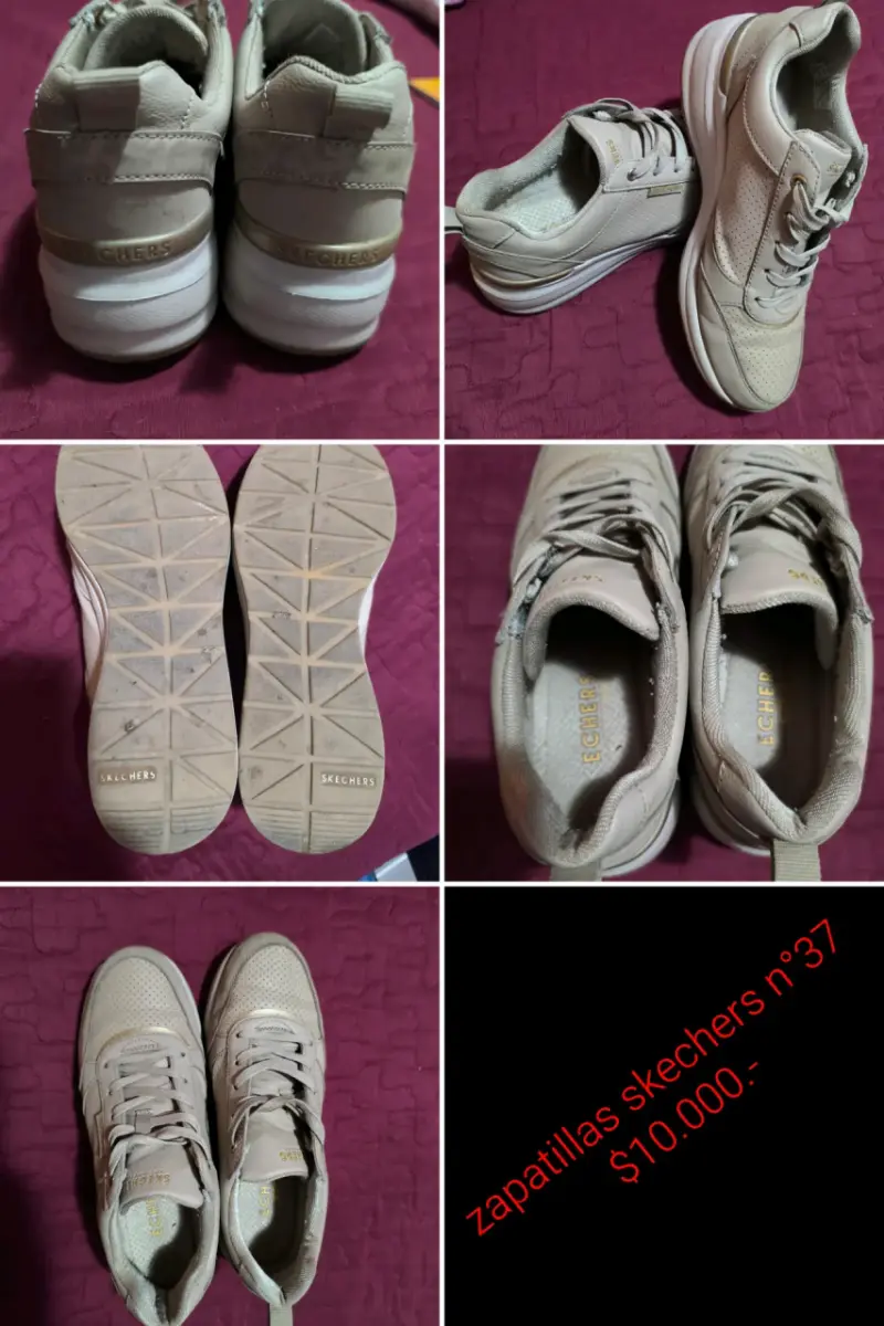 Zapatillas Skechers beige n°37